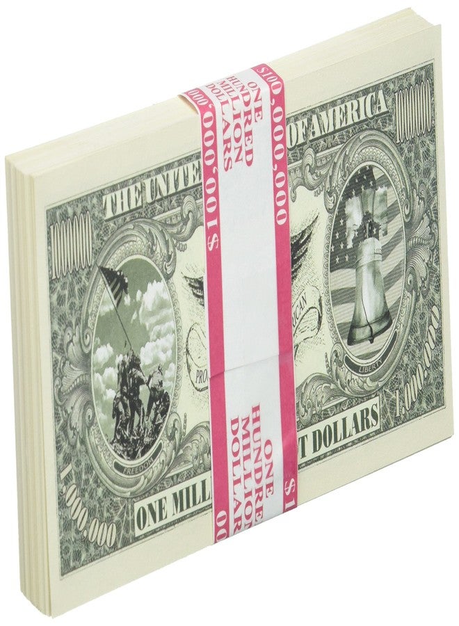 American Art Classics 100 Count Banded Paul Revere Patriot Million Dollar Bills - Image 2